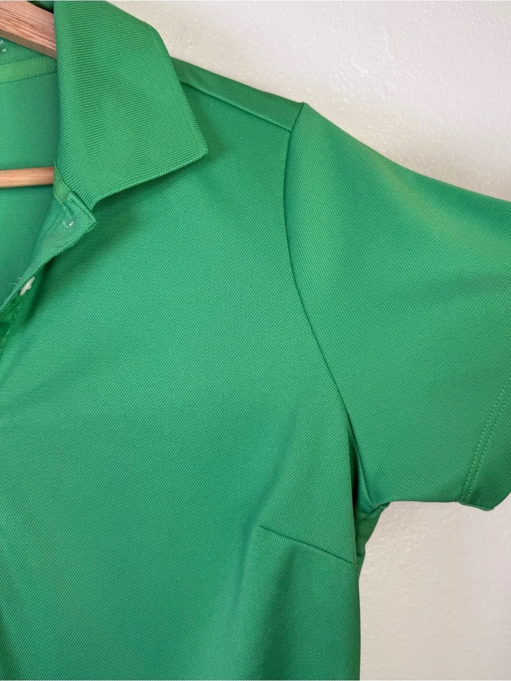 Nike Golf Tour Performance Women's Dri-Fit Green Victory Golf Polo Size Medium
